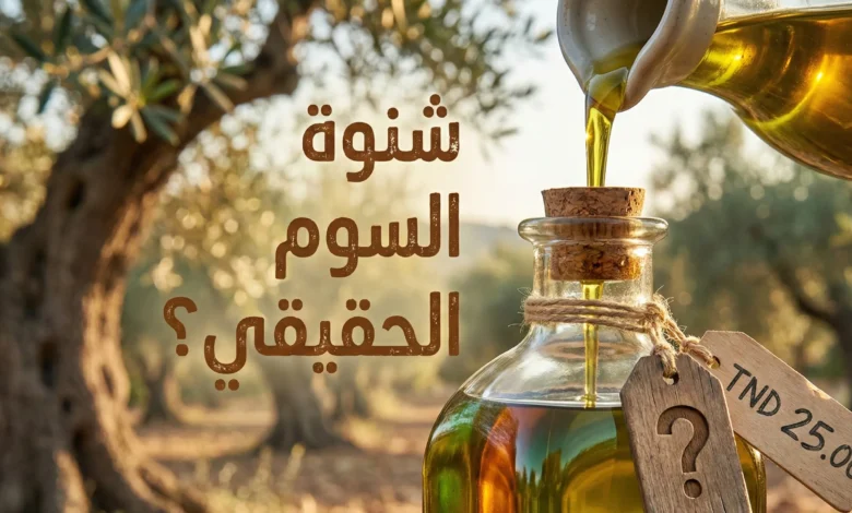 أسعار زيت الزيتون في تونس 2025، سوم زيت الزيتون اليوم، ديوان الزيت