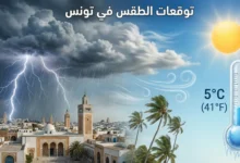 طقس الويكاند، نشرة جوية، أمطار رعدية، انخفاض درجات الحرارة